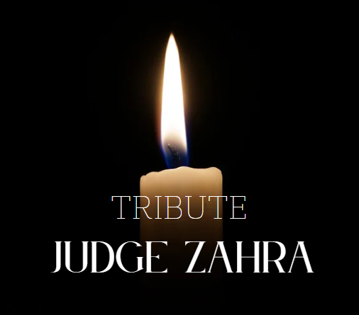 Tribute Judge Zahra